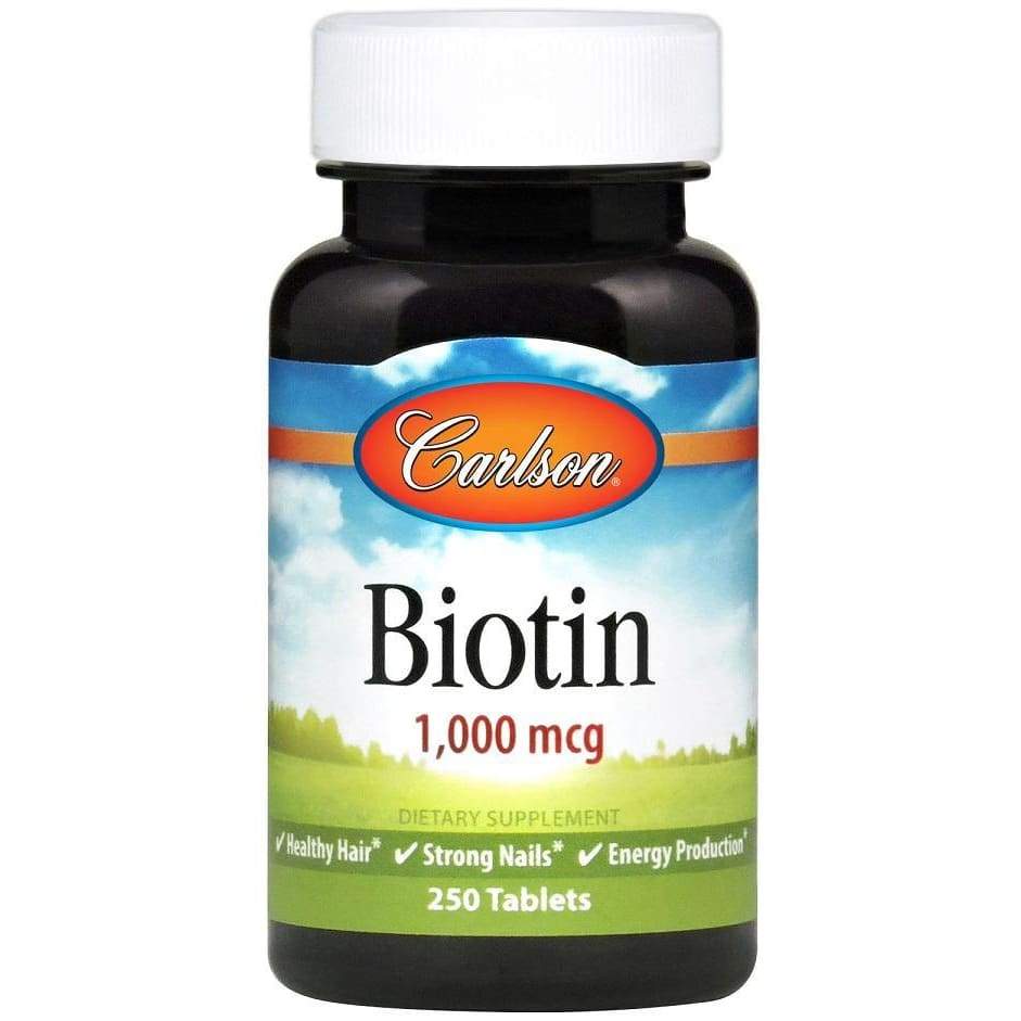 Biotin, 1000mcg - 250 tablets
