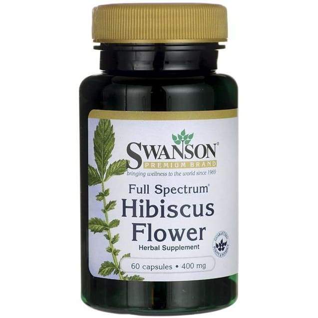 Full Spectrum Hibiscus Flower, 400mg - 60 caps