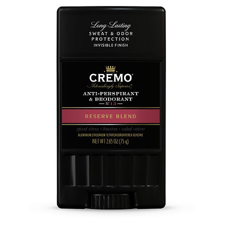 Cremo Anti-Perspirant & Deodorant Reserve Blend - 2.65 oz