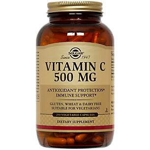 Vitamin C - 500 MG (250 Vegetarian Capsules)