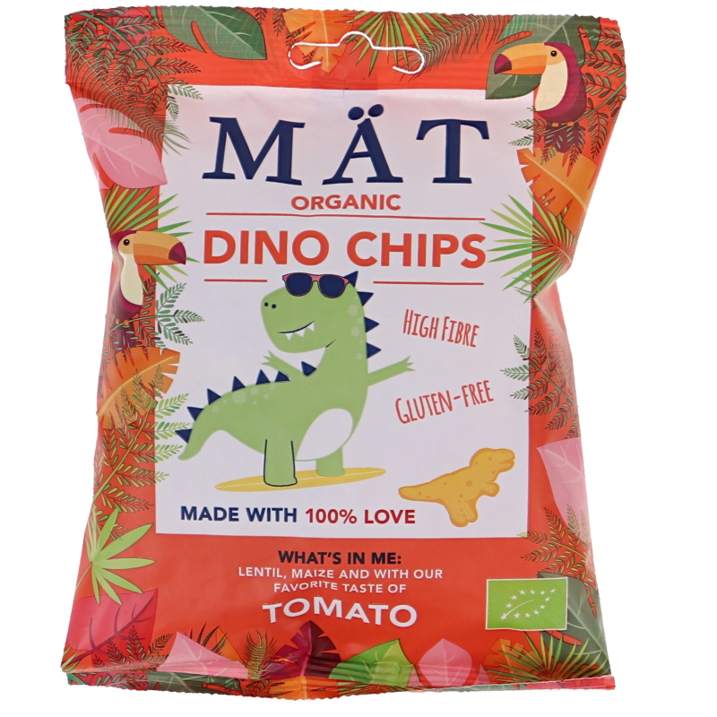 Dino Chips Tomato Eko - 39% rabatt