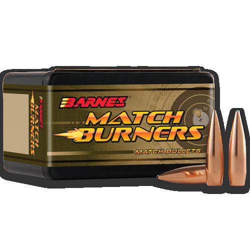 Barnes Match Burners Bullets 6Mm 112 Grs Match Burner Flat Base