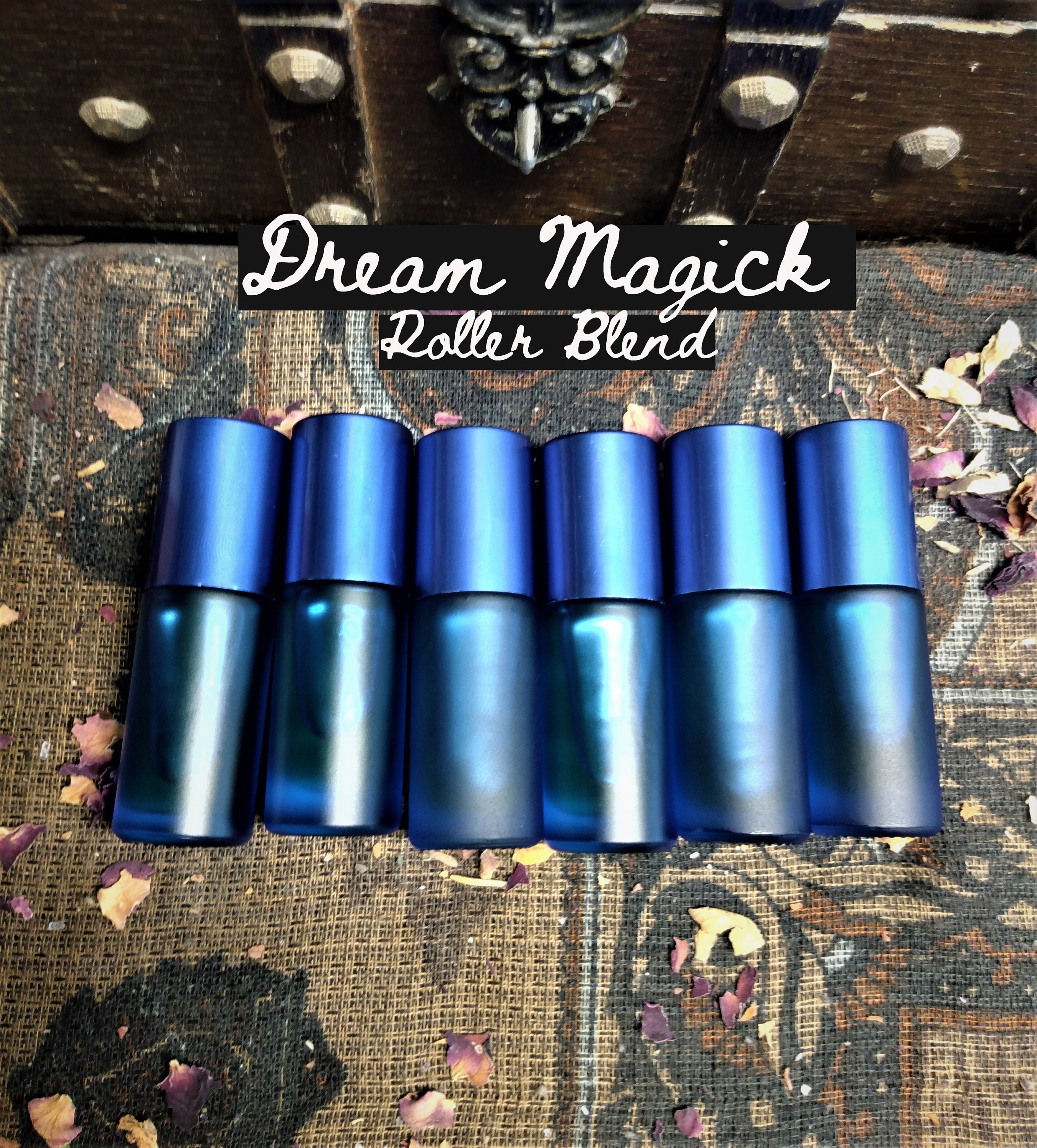Dream Magick Roller Blend/Lavender Oil Lucid Dreaming Astral Travel 5 Ml