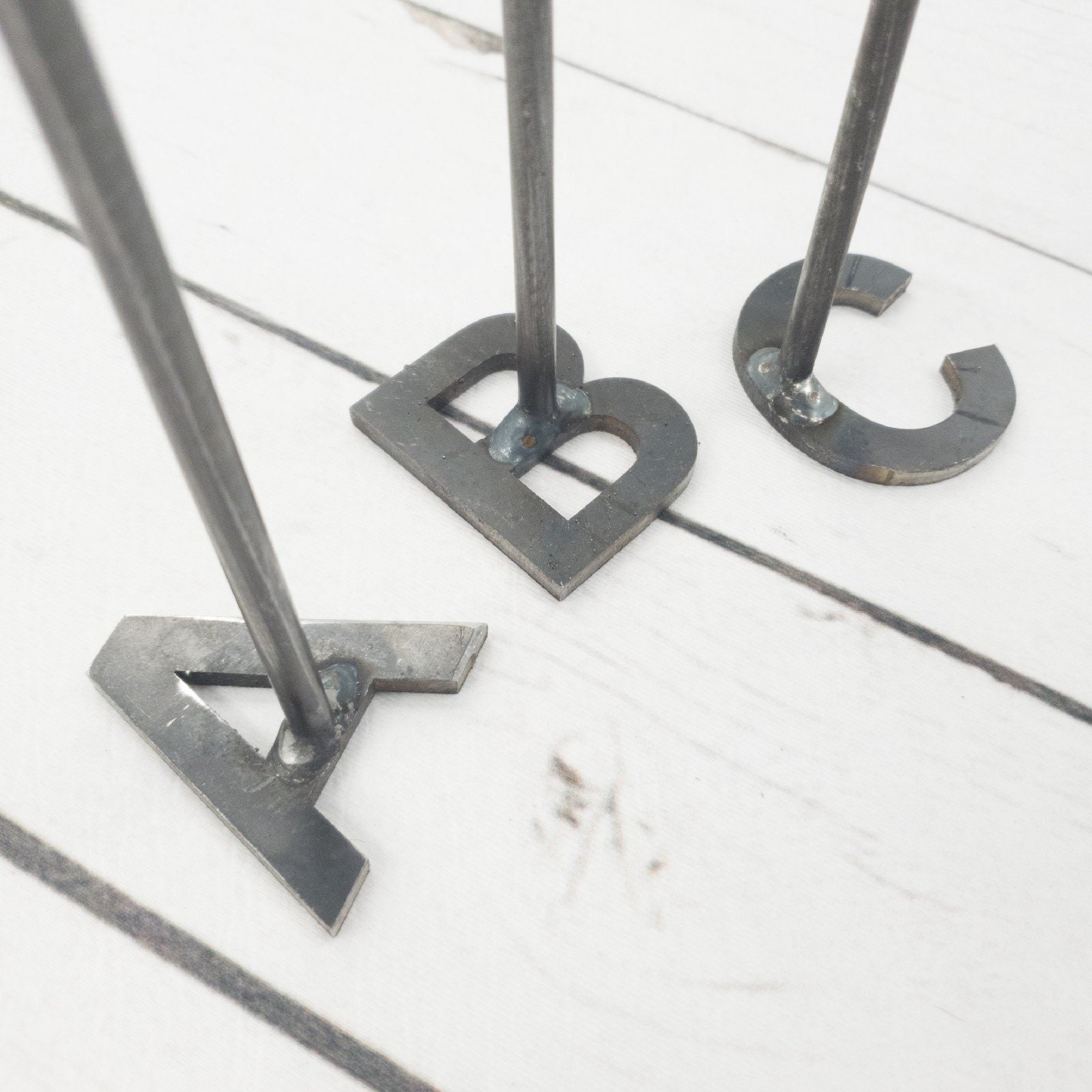 Branding Irons/Grilling Wood Burning Western Alphabet Made in The Usa Steel 10 Length 2 Wide Handcrafted Farmhouse /Food"