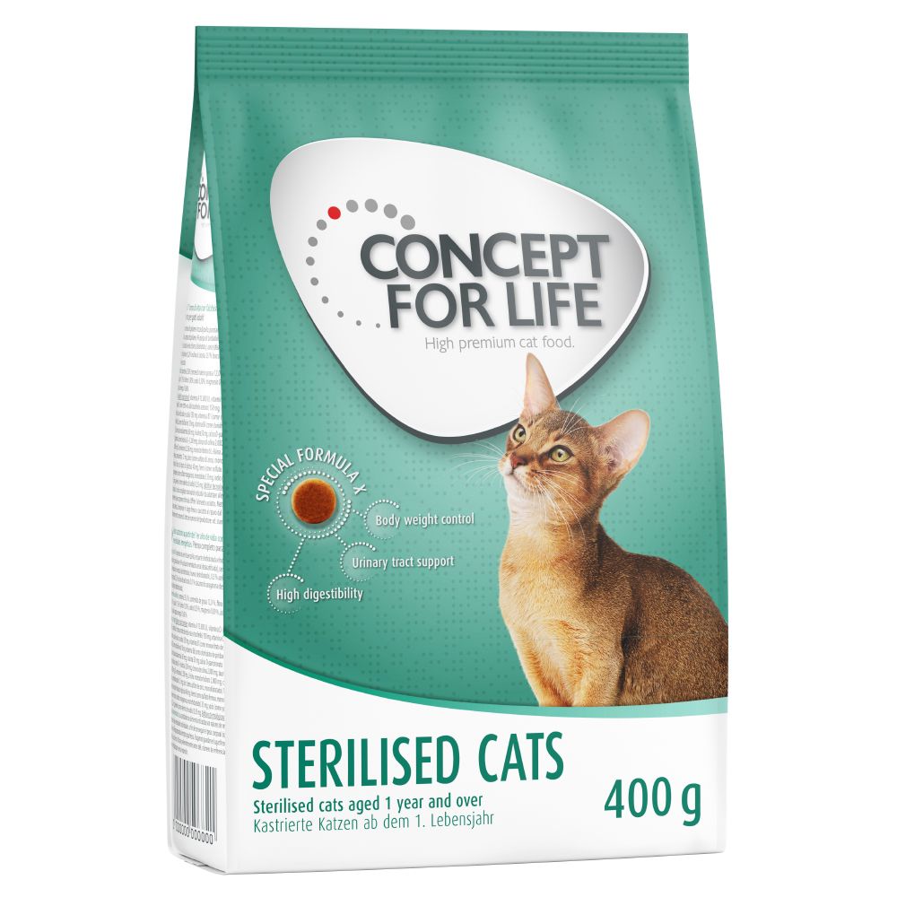 400g Concept for Life Dry Cat Food - Buy One, Get One Free!* - British Shorthair Adult (2 x 400g)
