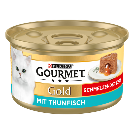 Gourmet cat outlet food melting heart