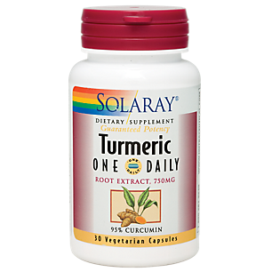 Turmeric Root Extract - 750 MG - Once Daily (30 Vegetarian Capsules)