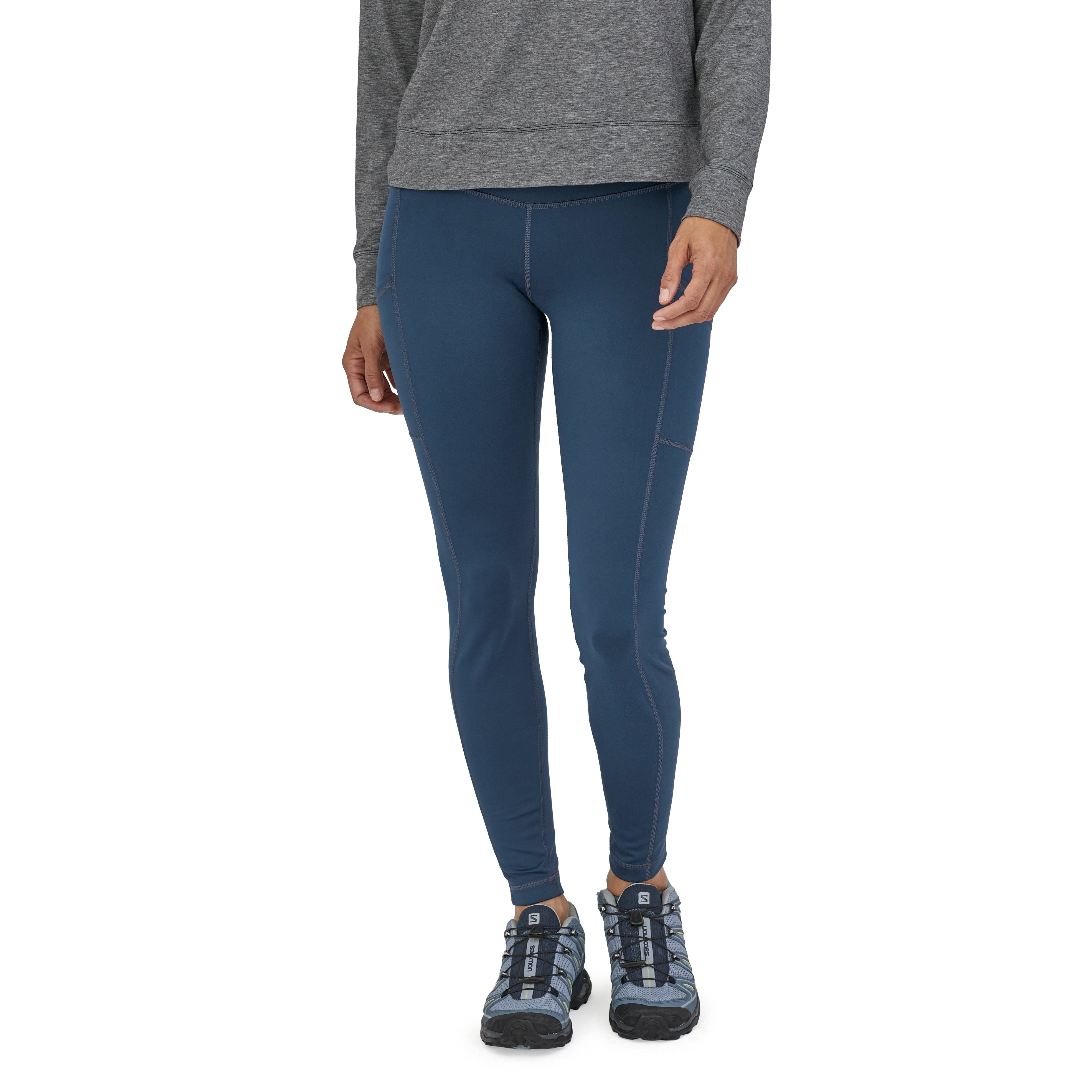 Patagonia Women's Pack Out Tights, Tidepool Blue / S