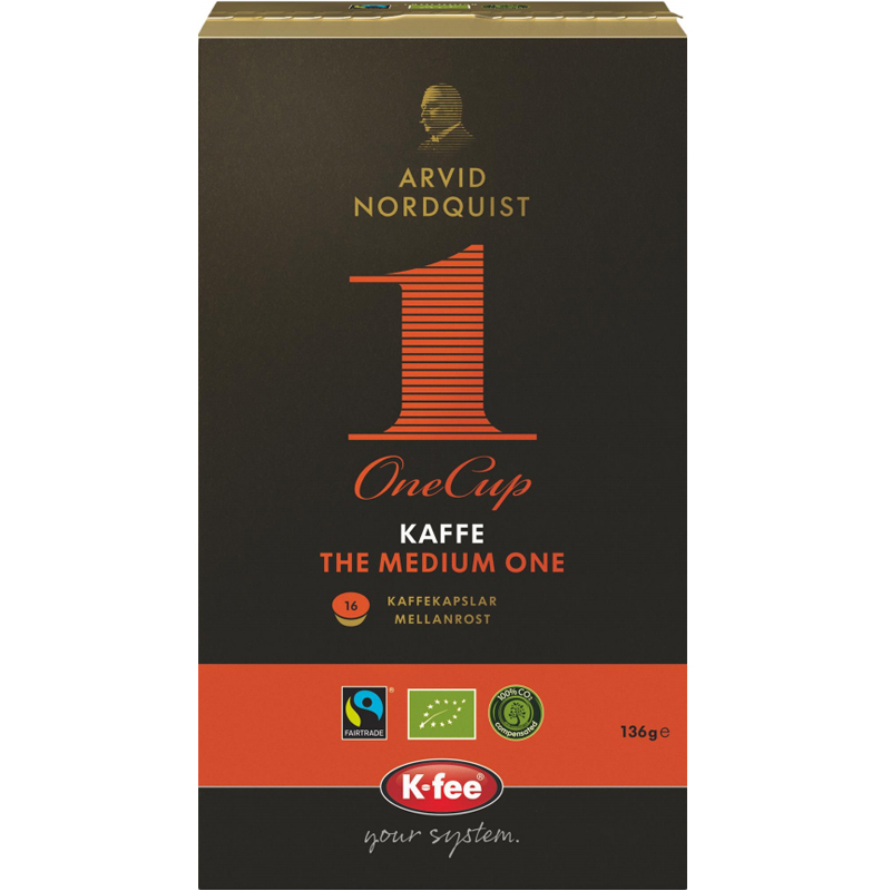 Eko Kaffekapslar "The Medium One" 16-pack - 15% rabatt