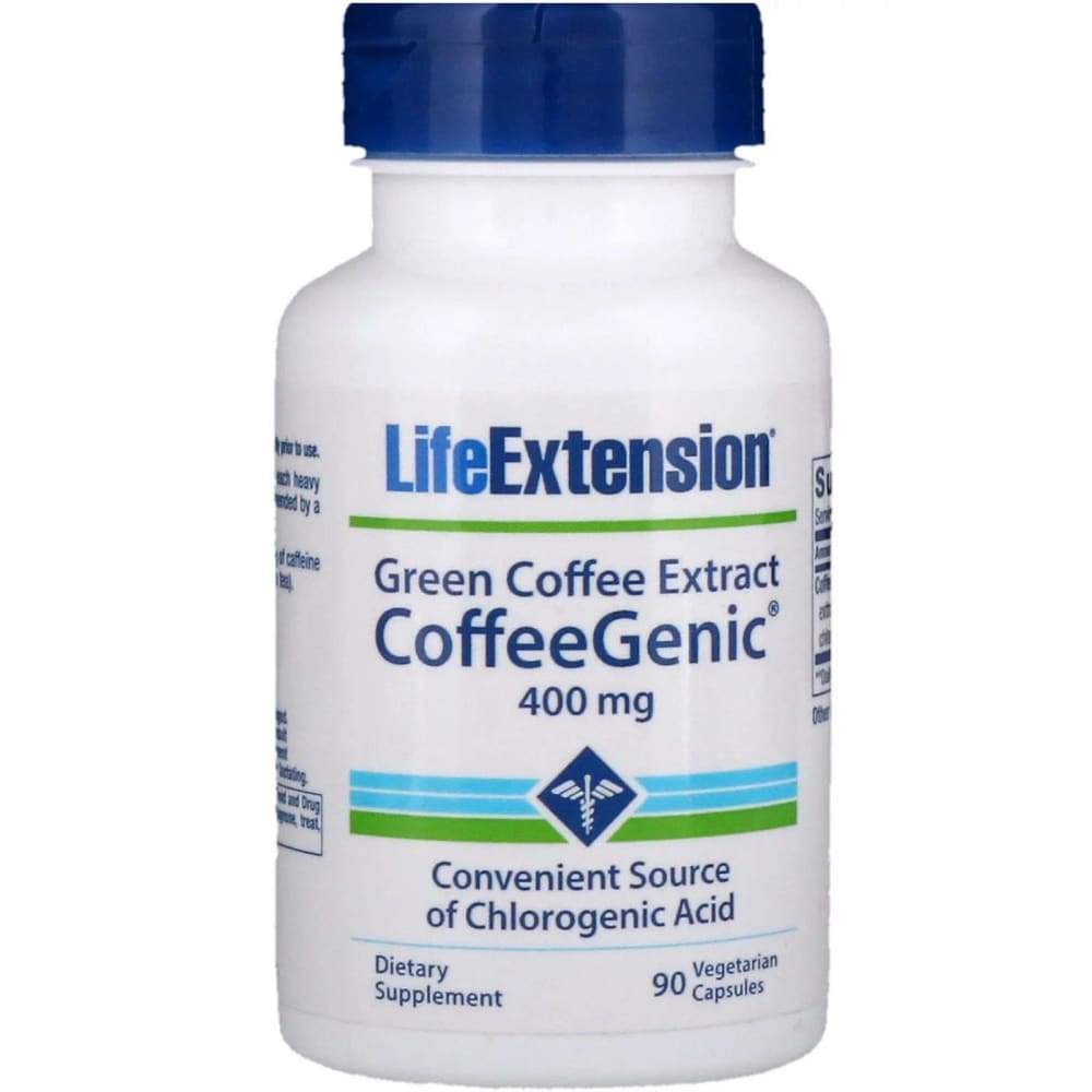 CoffeeGenic, Green Coffee Extract, 400 mg - 90 vcaps