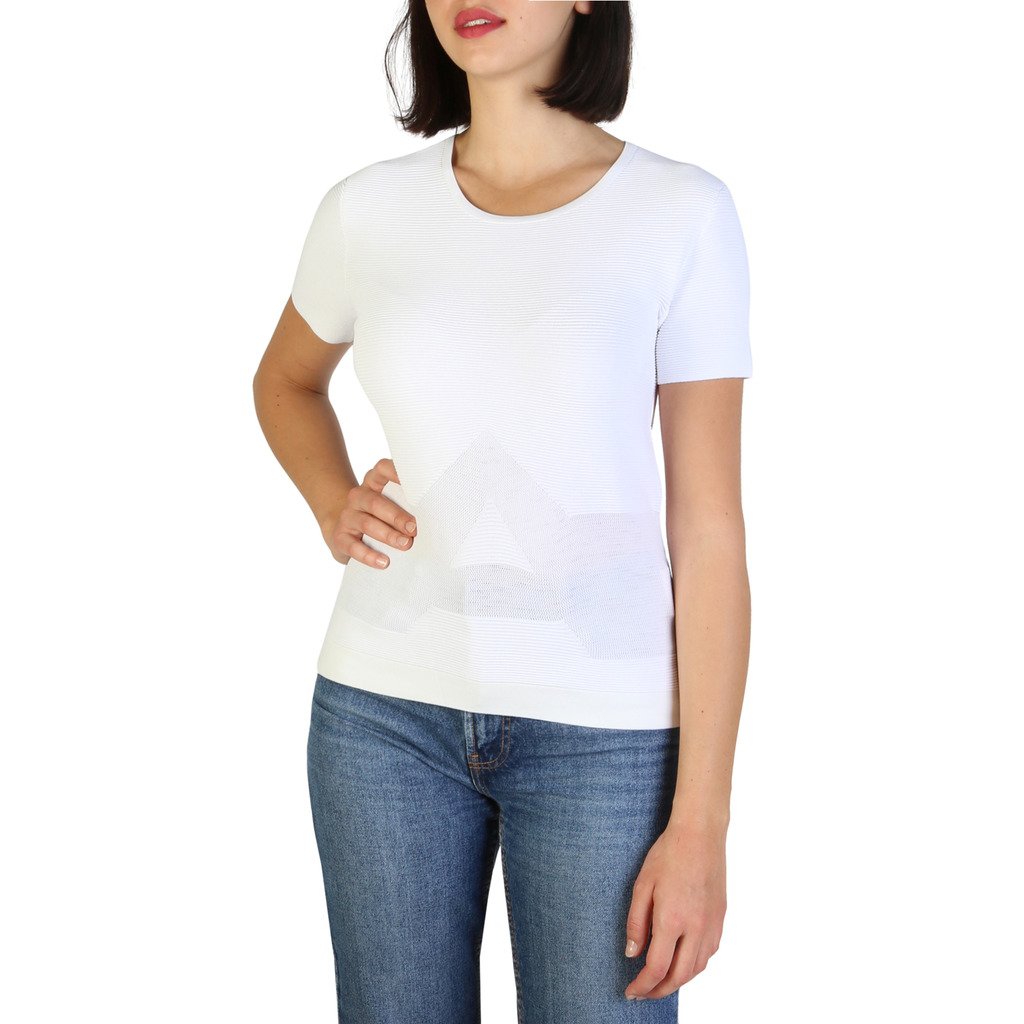 Armani Jeans Women's T-Shirt Various Colours 305053 - white L