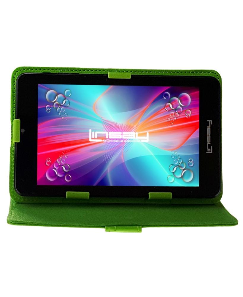 LINSAY 7-in Wi-Fi Only Android 10 Tablet with Accessories with Case Included | F7XIPSCG