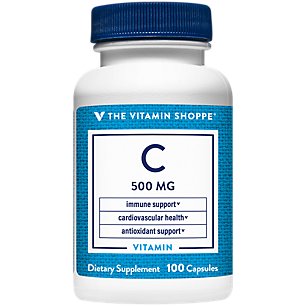 Vitamin C - Immune, Antioxidant & Cardiovascular Health Support - 500 MG (100 Capsules)