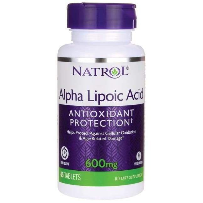 Alpha Lipoic Acid Time Release, 600mg - 45 tablets