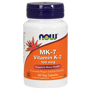 MK-7 Vitamin K-2 - 100 MCG (60 Vegetarian Capsules)