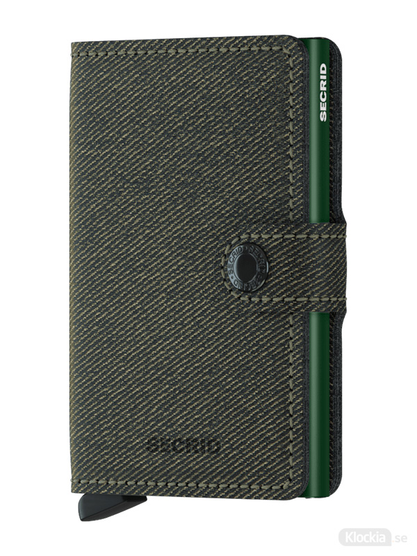 Plånbok SECRID Miniwallet Twist Green