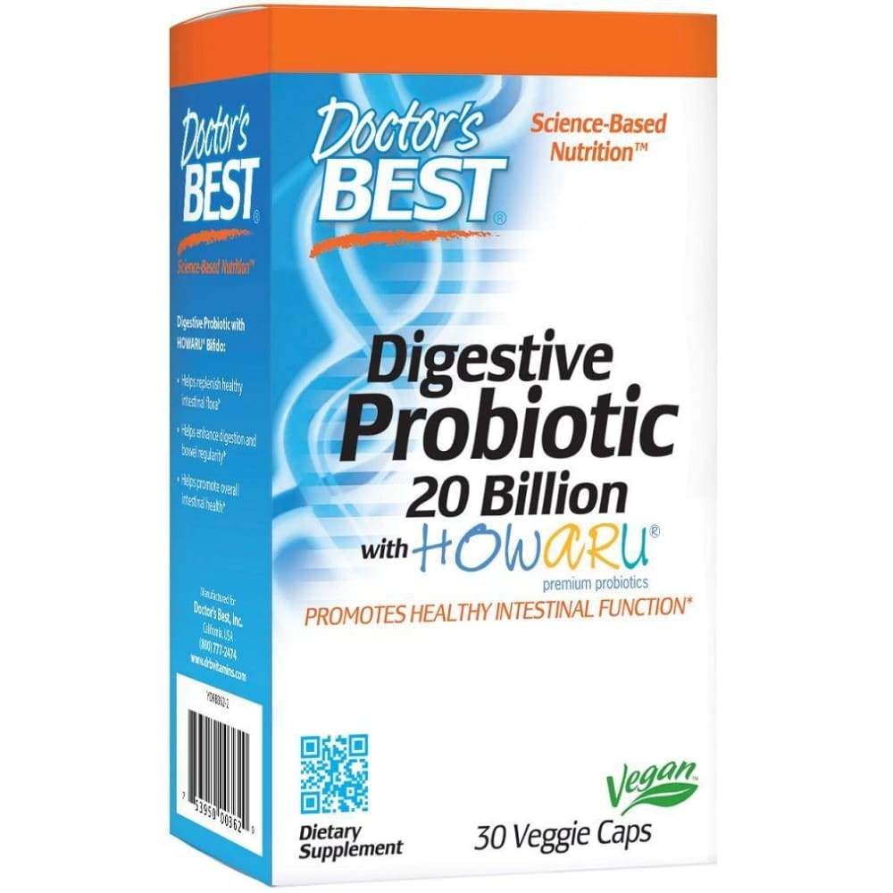 Digestive Probiotic, 20 Billion CFU - 30 vcaps