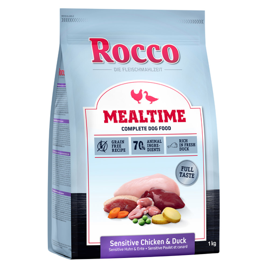 Köp Rocco Mealtime Sensitive - Chicken & Duck 1 kg