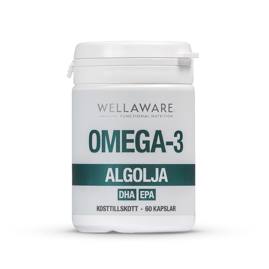 Köp WellAware Vegansk Omega 3 60 Kapslar