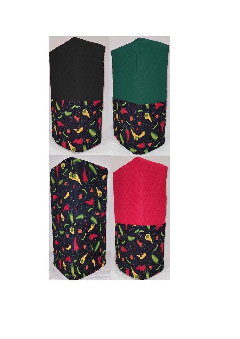 Hot Peppers Blender Cover | Sizing Chart Located in Item Details