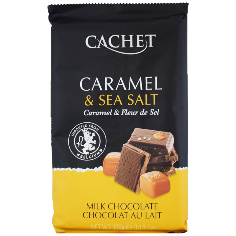 Mjölkchoklad "Caramel & Sea Salt" 300g - 71% rabatt