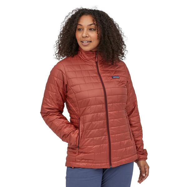 Patagonia Women's Nano Puff® Jacket - Recycled Polyester, Spanish Red / S