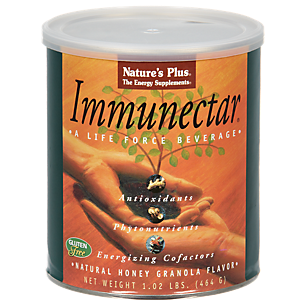 Immunectar Powder - Antioxidants, Phytonutrients & Energizing Cofactors - Honey Granola (16 Servings)
