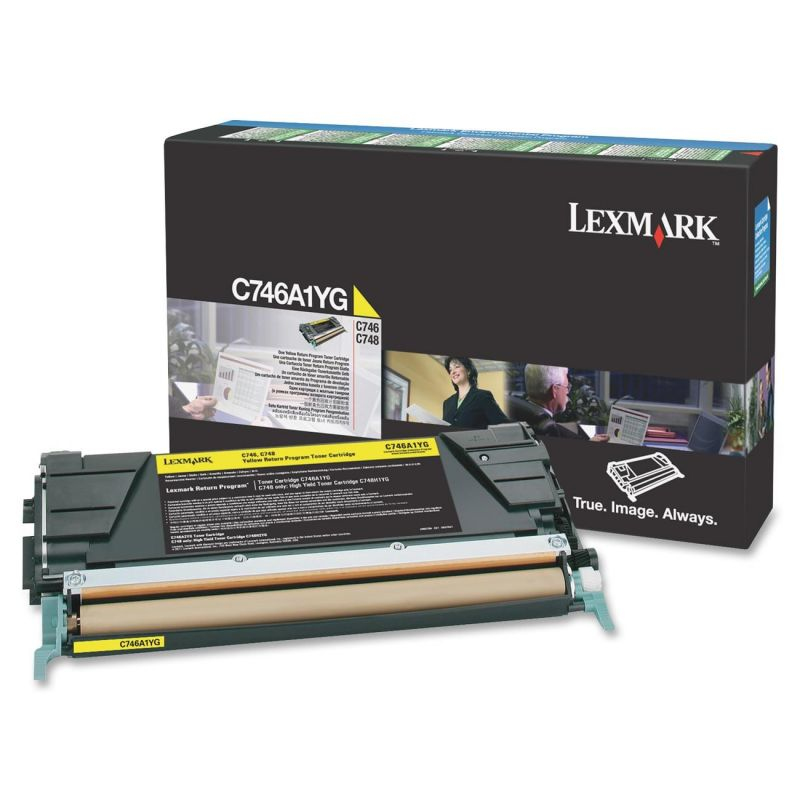 Lexmark C746A1YG Toner yellow, 7K pages
