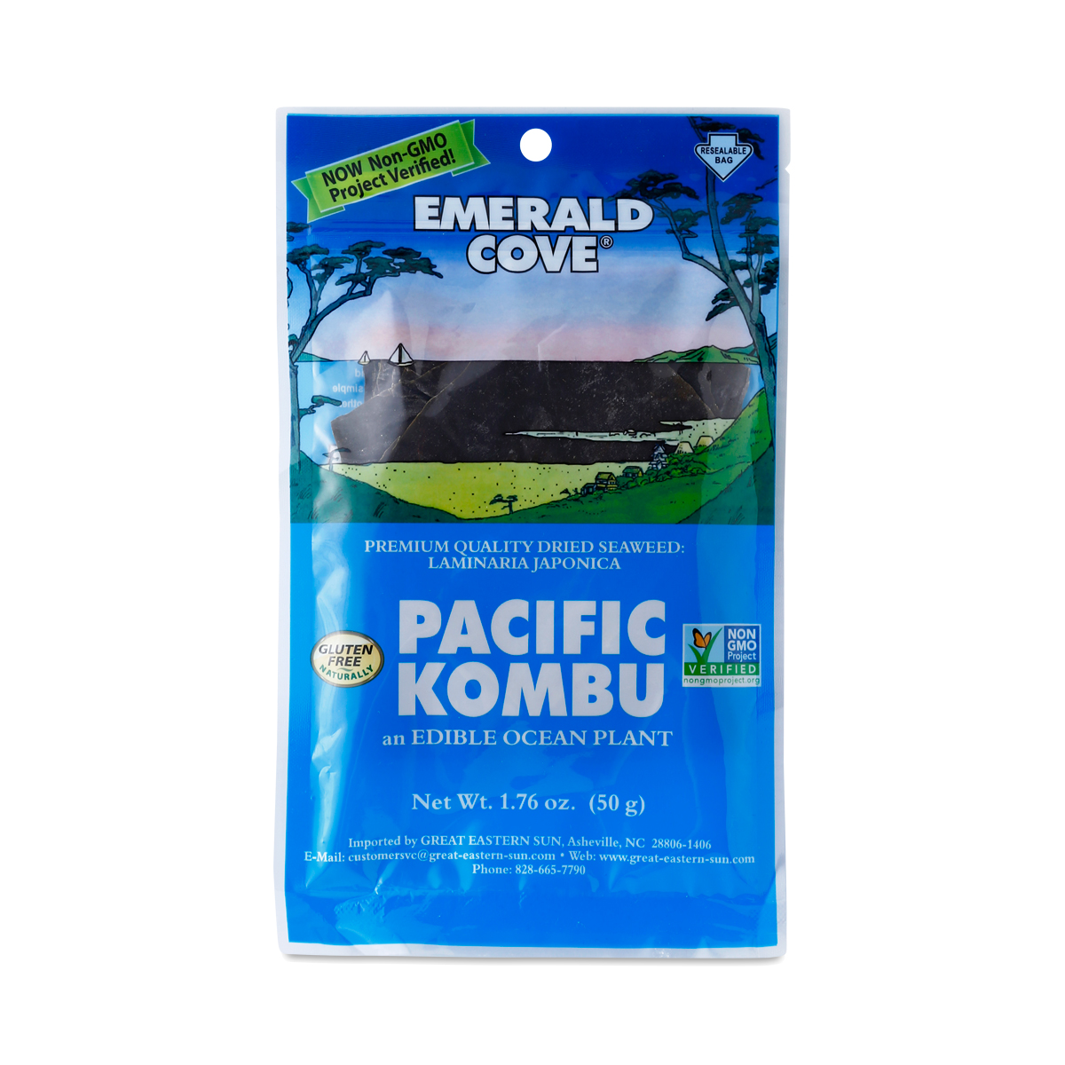 Emerald Cove Pacific Kombu 1.76 oz bag