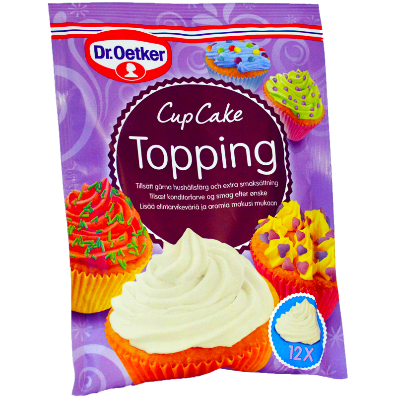 Cupcake Topping - 80% rabatt