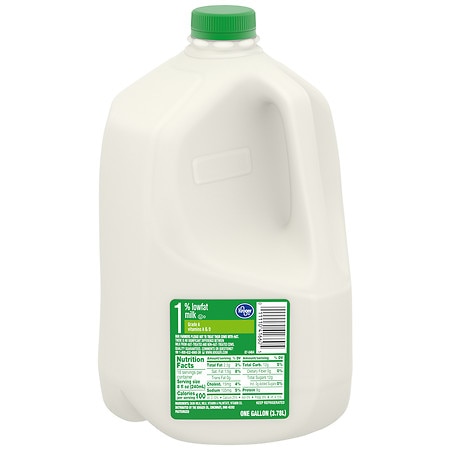 Kroger 1% Lowfat Milk - 128.0 fl oz