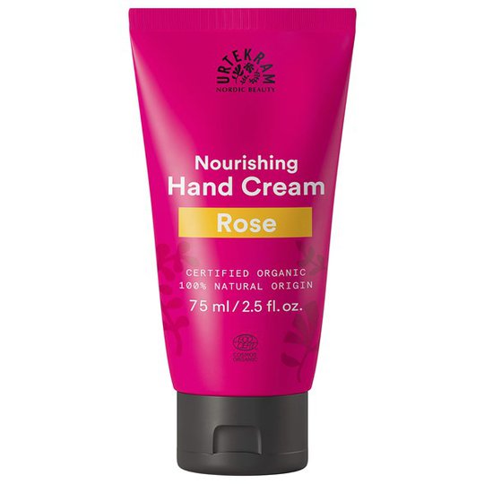 Urtekram Nordic Beauty Rose Hand Cream, 75 ml