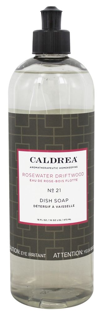 Caldrea - Dish Soap Rosewater Driftwood - 16 fl. oz.