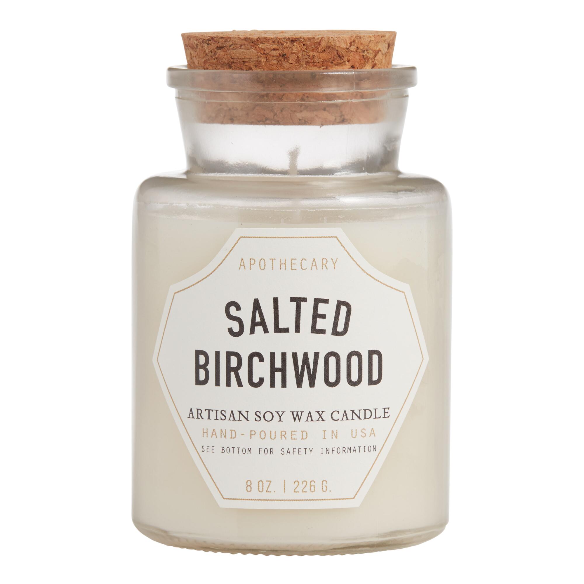 Paddywax Salted Birchwood Old Fashioned Scented Candle: White by World Market