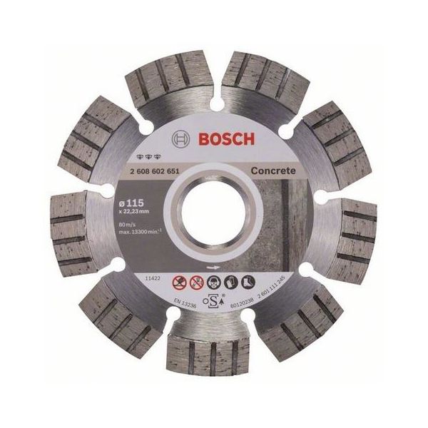Bosch Best for Concrete Diamantkappskive 115x22,23mm