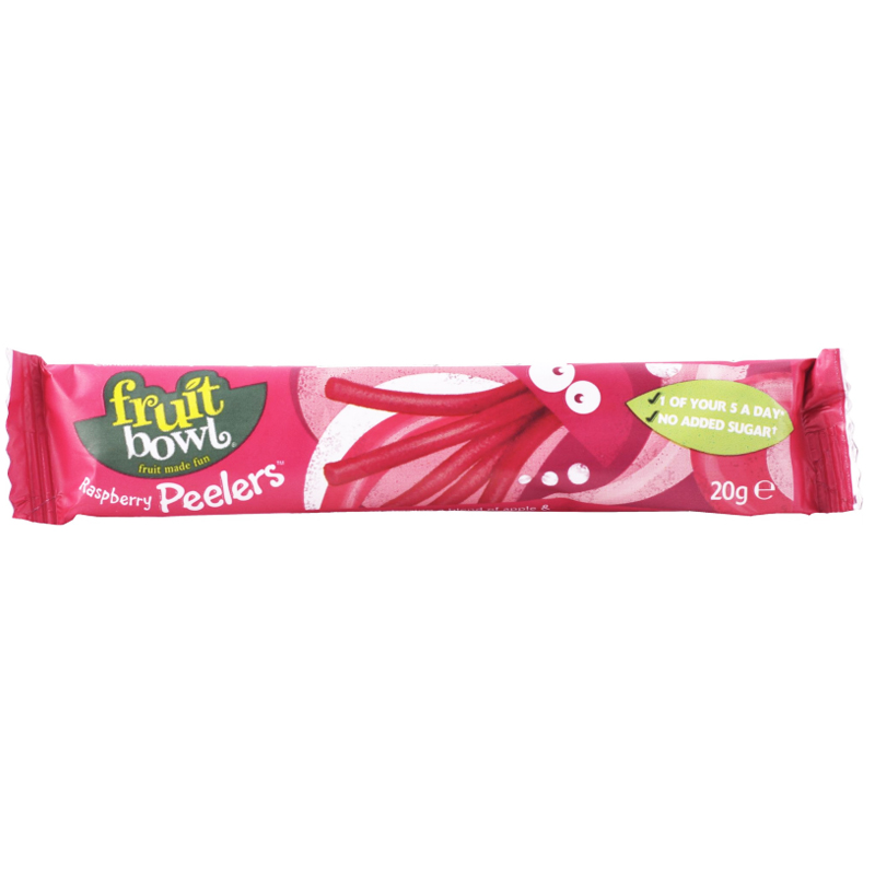 Fruktsnack "Raspberry Peelers" 20g - 44% rabatt