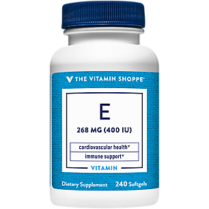 Vitamin E - Promotes Cardiovascular Health & Immune Support - 400 IU (240 Softgels)