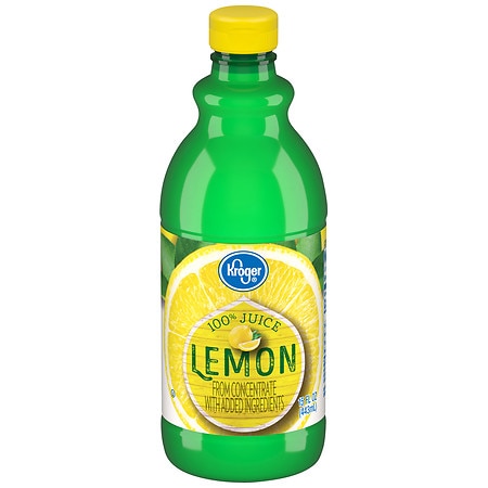 Kroger 100% Lemon Juice - 15.0 oz