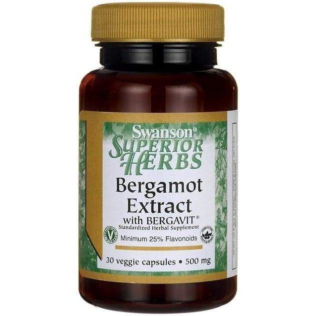 Bergamot Extract with BERGAVIT, 500mg - 30 vcaps