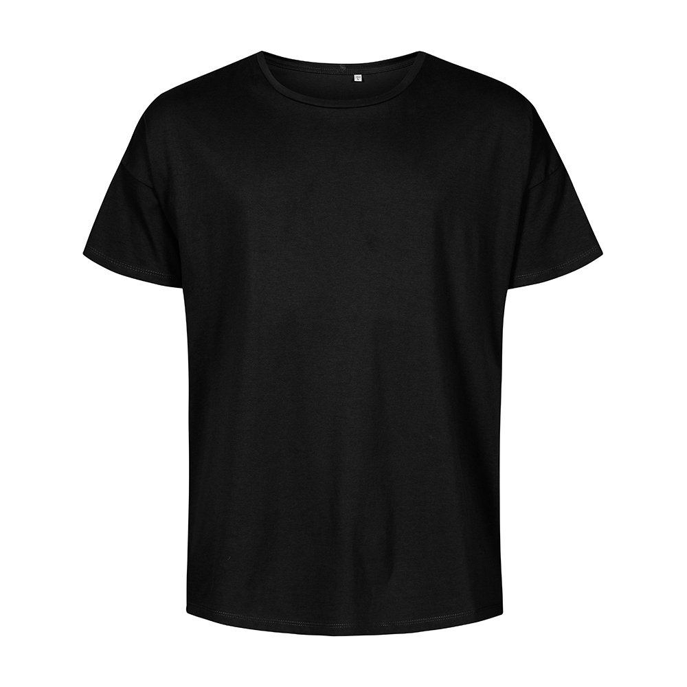 X.O Oversized T-Shirt Plus Size Herren, Schwarz, XXXL
