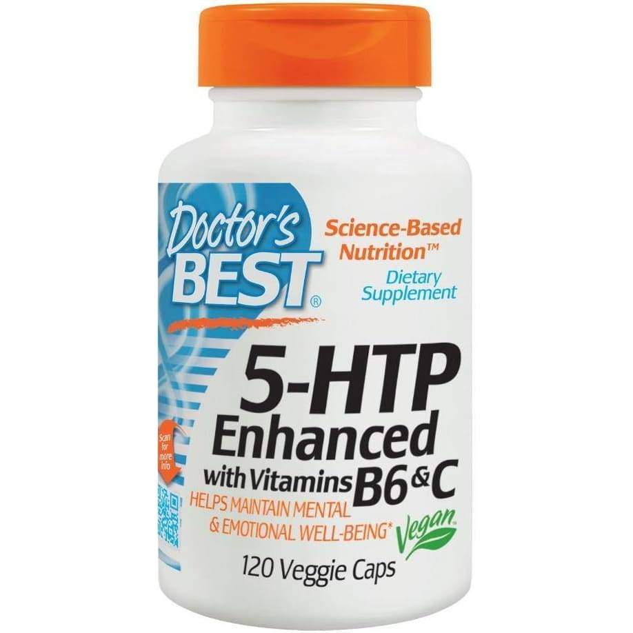 5-HTP Enhanced with Vitamin B6 and C - 120 vcaps