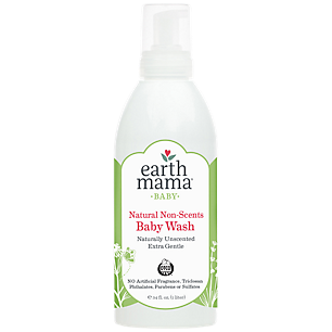 Natural Non-Scents Baby Wash - Naturally Unscented, Extra Gentle (34 Fluid Ounces)