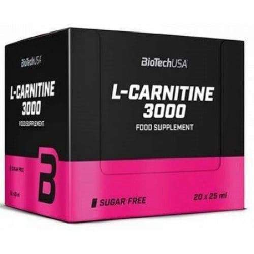 L-Carnitine 3000, Lemon - 20 x 25 ml.