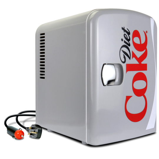 COCA COLA MINI CAN FRIDGE REFRIGERATOR COKE THERMOELECTRIC COOLER 12VDC OR  110AC