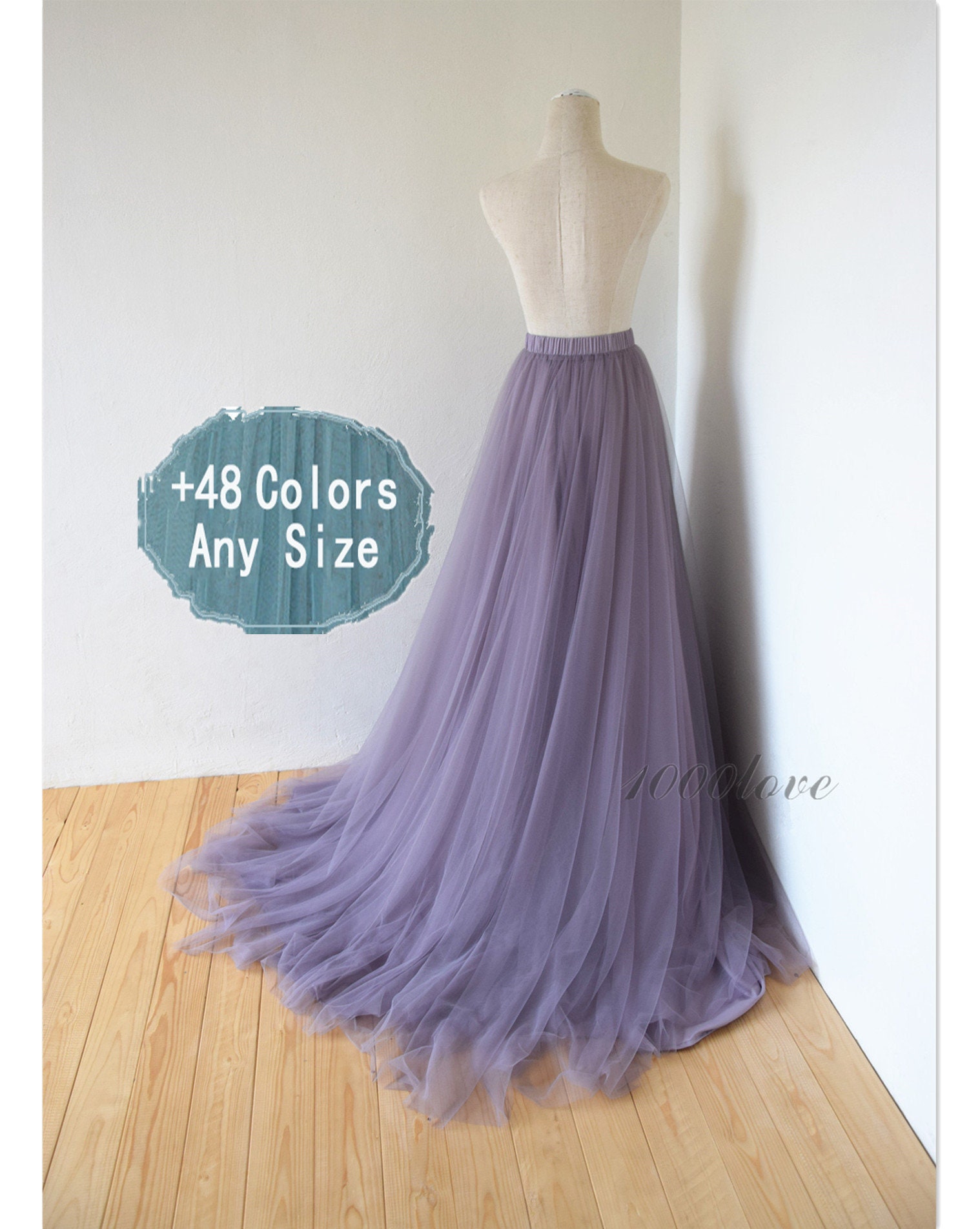 Adult Bride Softest Tulle Skirt, Long Maxi Skirt With A Train, Evening Bridesmaid Dress, Photo Shoot