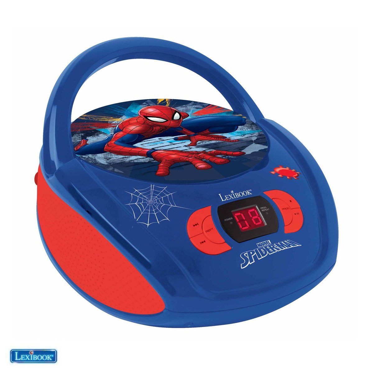 Buy Lexibook - SpiderMan Portable CD player with Mic Jack