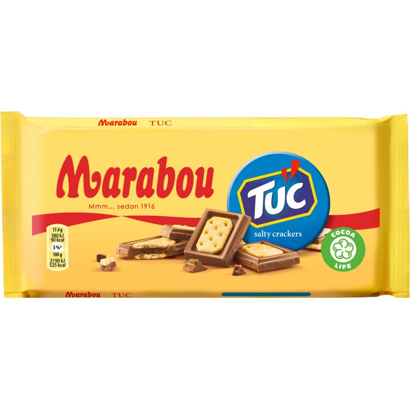 Marabou Chokladkaka Tuc 100g - 33% rabatt