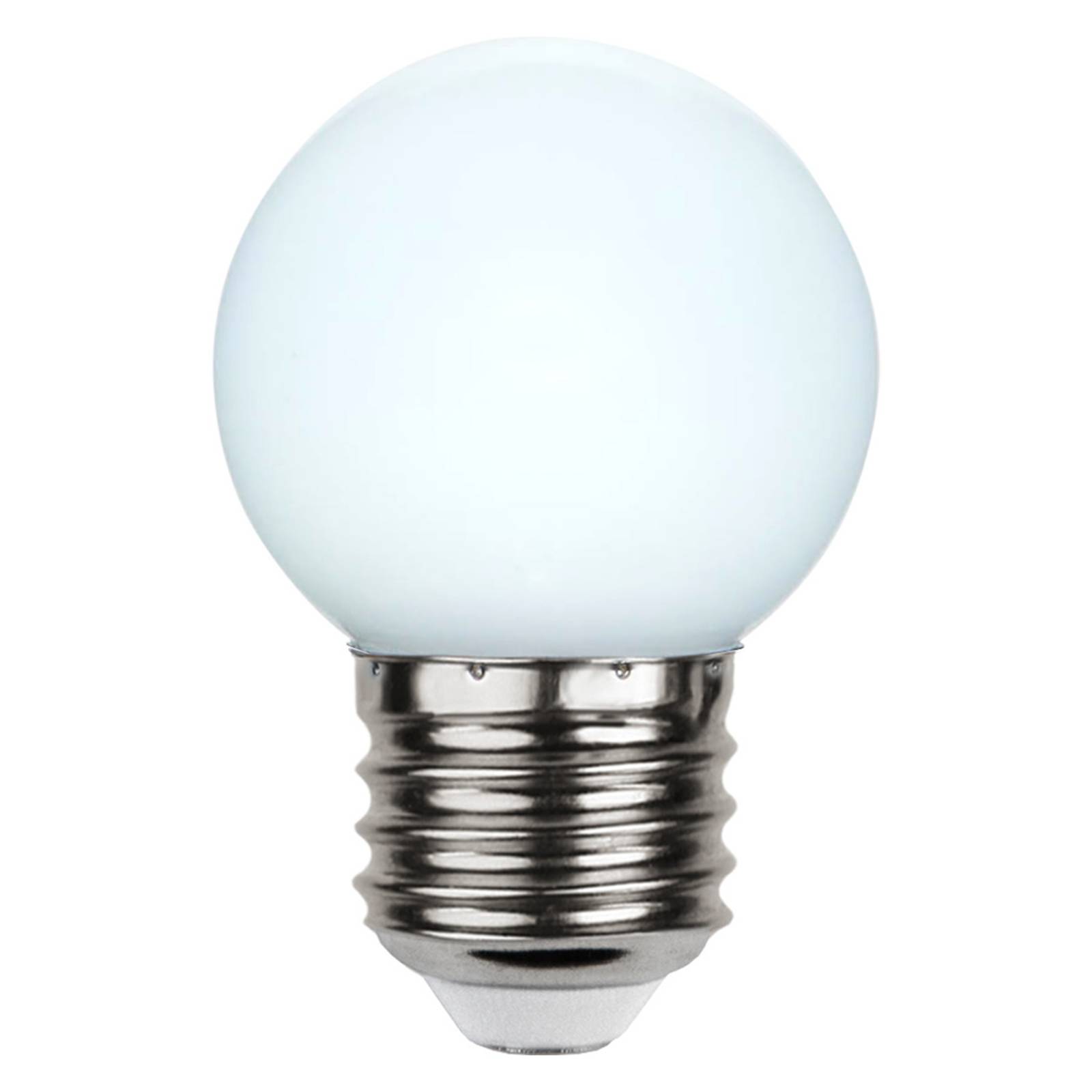 LED-lamppu E27 G45 valoketjuihin valkoinen 6 500 K