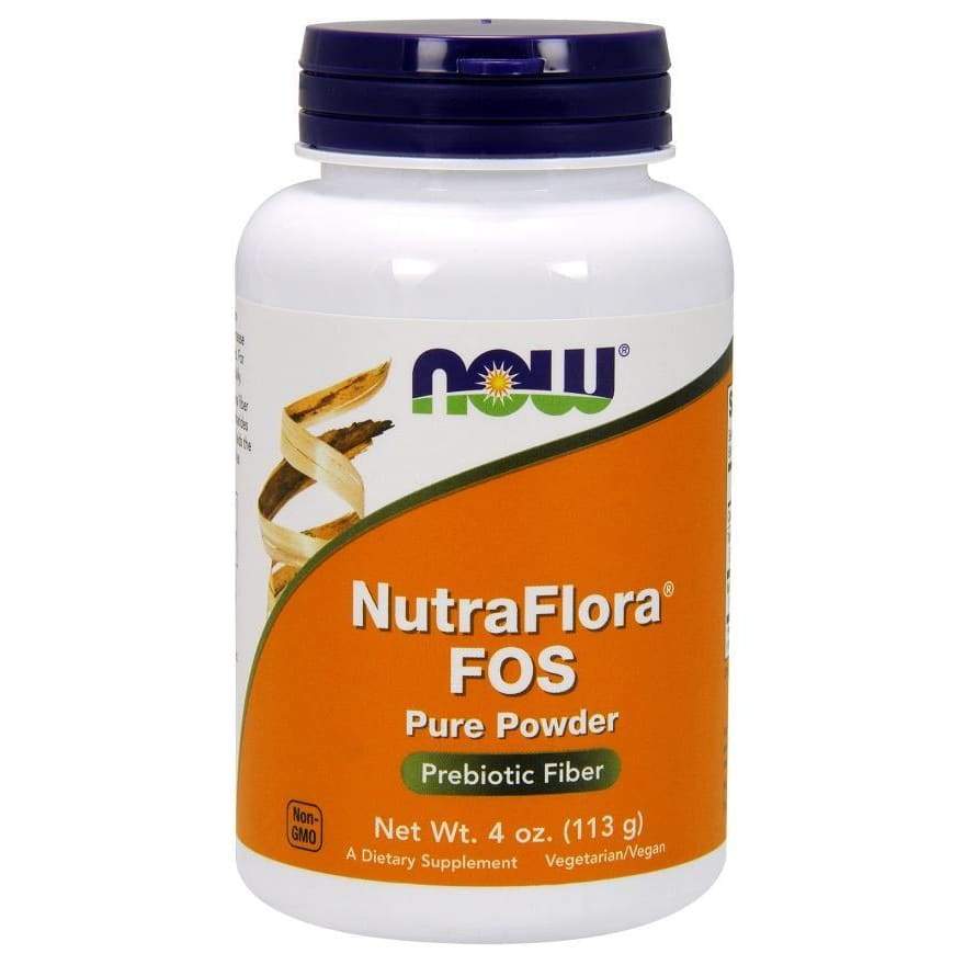 NutraFlora FOS, Pure Powder - 113 grams