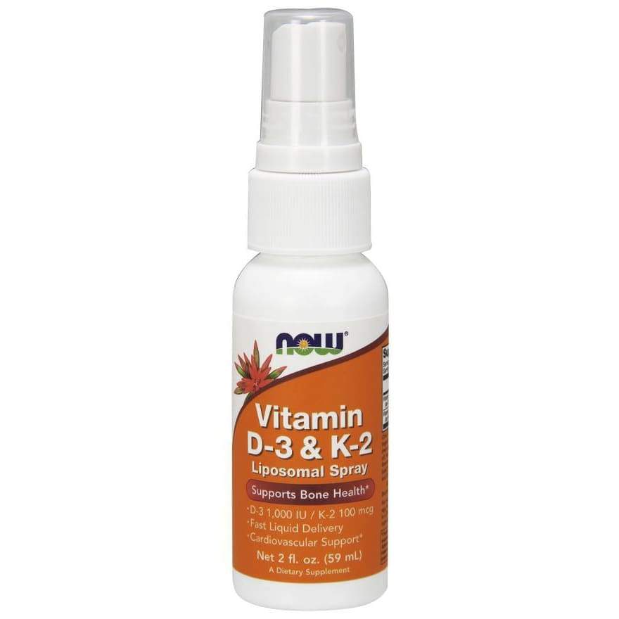 Vitamin D-3 & K-2 Liposomal Spray - 59 ml.